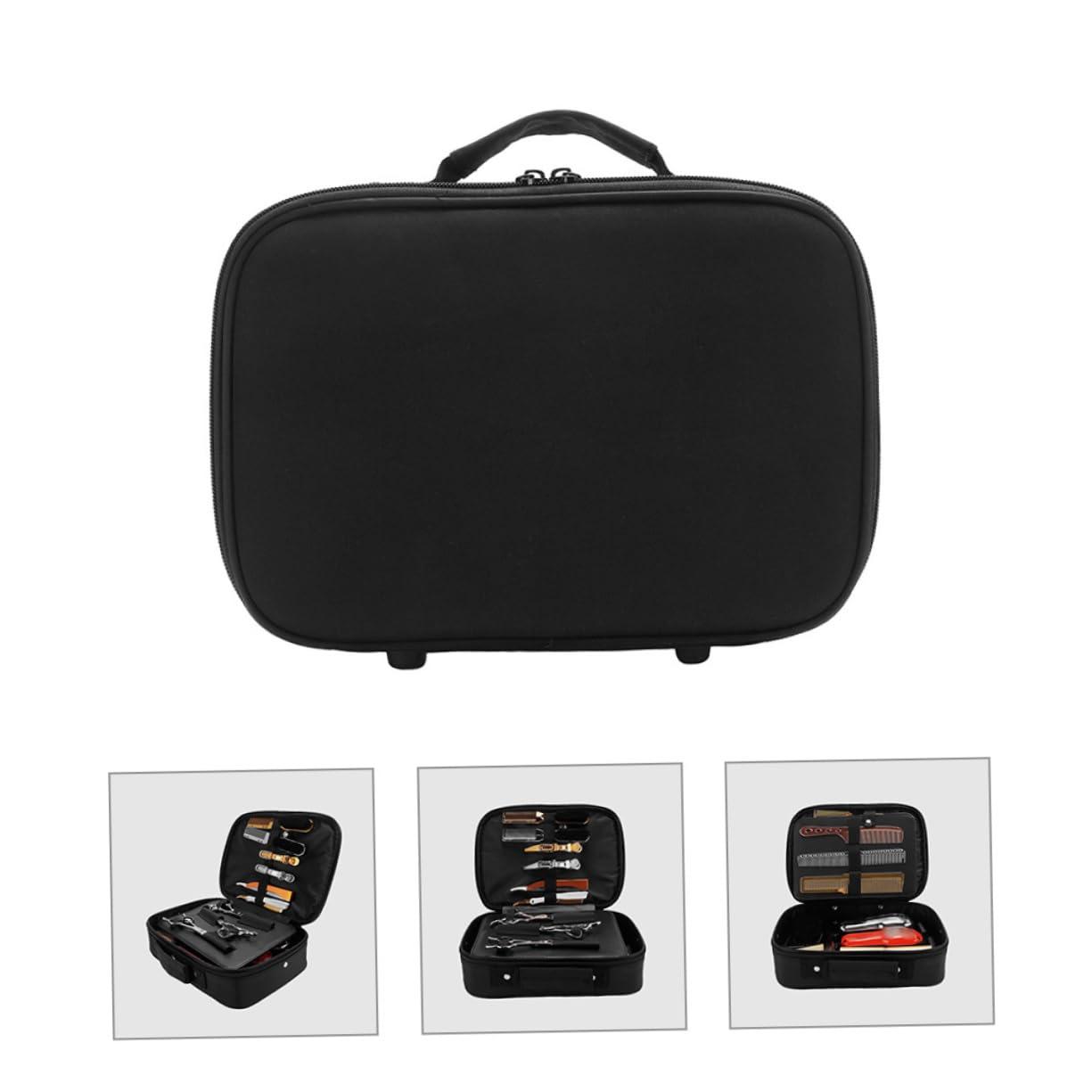 Ipetboom Ipetboom Hair Stylist Tool Box Large Capacity Barber Bag Combs and Shears Organizer