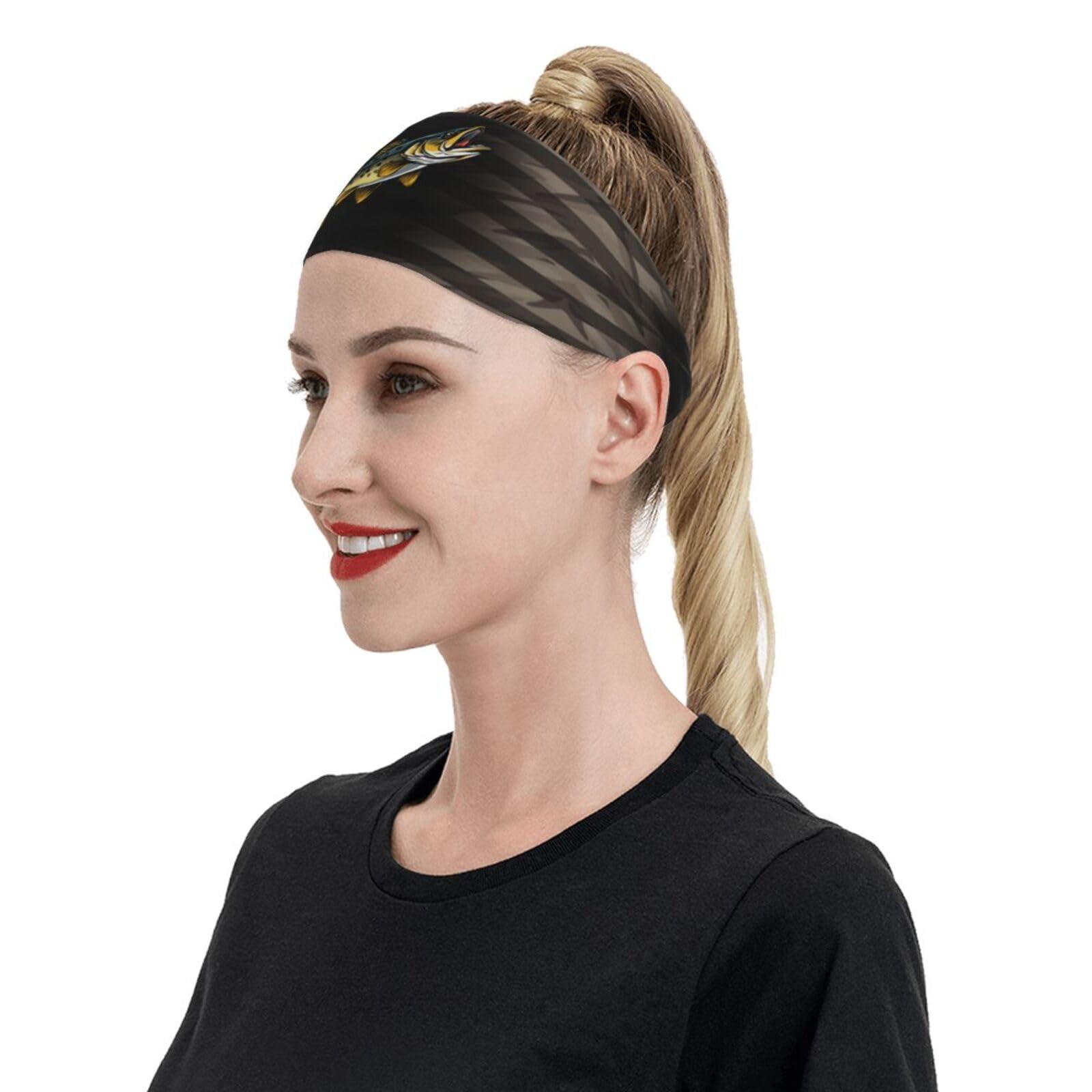 Piguncle Piguncle Pickerel Fish 3 Sports Sweatband Defense Zone: Premium Quality Headbands for Active Lifestyles