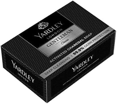OMG Deals OMG Deals 100 Gram Yardley London Gentleman Classic Activated Charcoal Soap (Pack of 1)