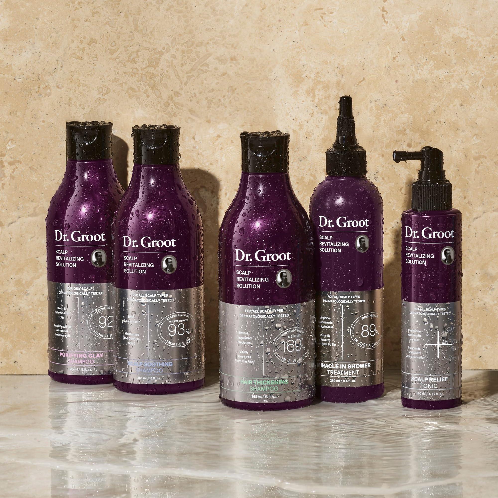 Dr. Groot Dr. Groot Ultimate Scalp Soothing Bundle | With Biotin and Prebiotics | Clinically Proven to Reduce Scalp Oil
