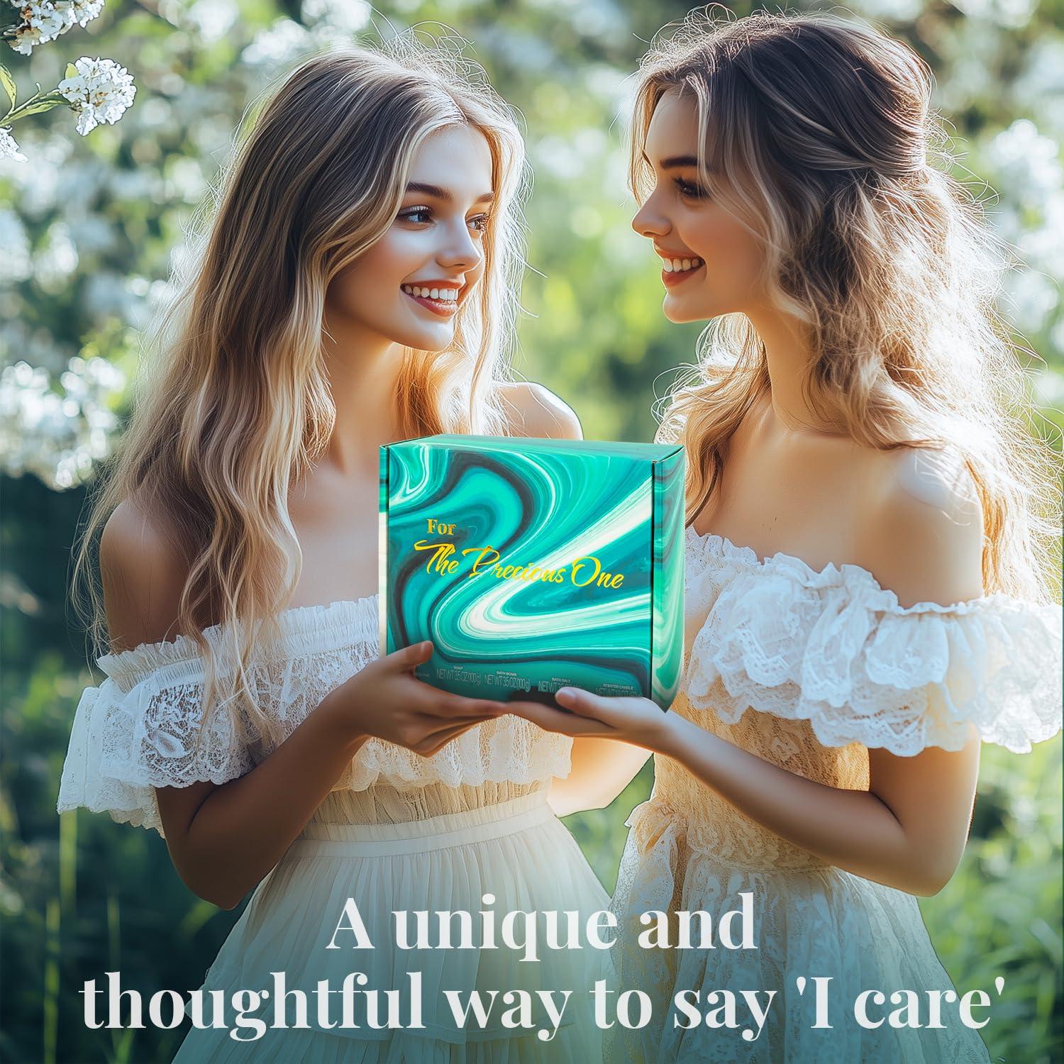 BODY & EARTH Bath Sets for Women Gift BODY & EARTH Gift Baskets for Women 8pcs Womens Christmas Gifts for Tumbler with Straw Birthday Gifts for Women Valentines Day Gifts for Women