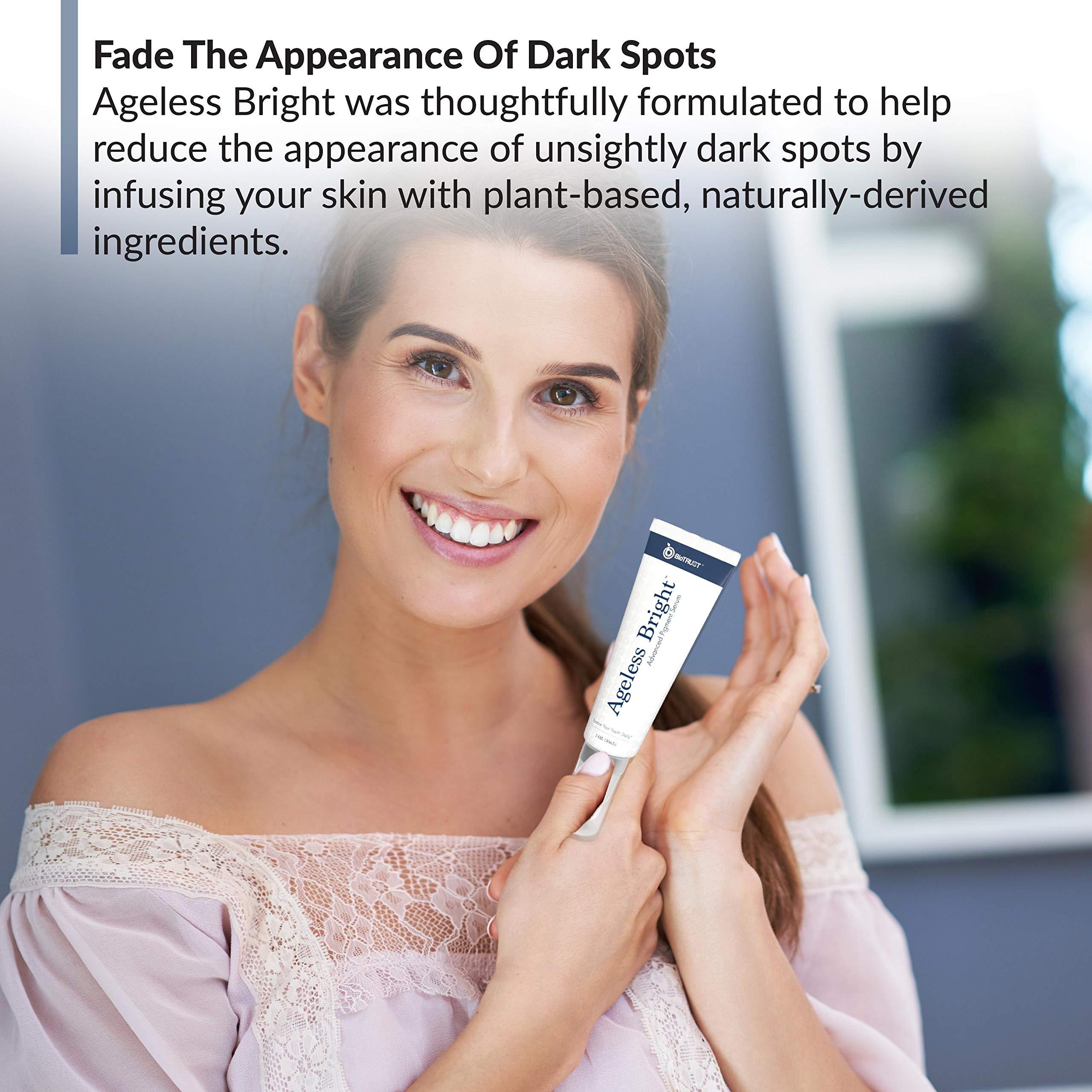 BioTrust BioTrust Ageless Bright Skin Serum, Support Smoother, Younger, More Even Skin to Reveal a Radiant Complexion Naturally, 1 fl. oz.