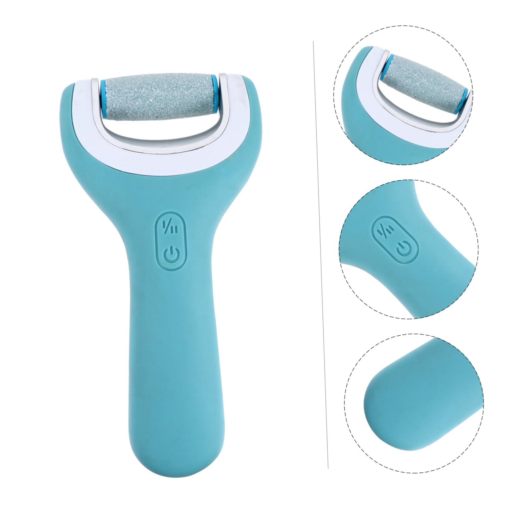 CANIGHT CANIGHT 1 Set Pedicure Portable Removers Electric Remover Machine Practical Pedi Foot File Electric Heel Scraper Electric Feet Removers Rechargeable Feet Rasp Grinder Tool Pp Blue