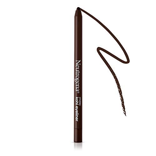 Neutrogena Neutrogena Smokey Kohl Eyeliner with Antioxidant Vitamin E, Water-Resistant & Smooth-Gliding Eyeliner Makeup, Dark Brown, 0.014 oz