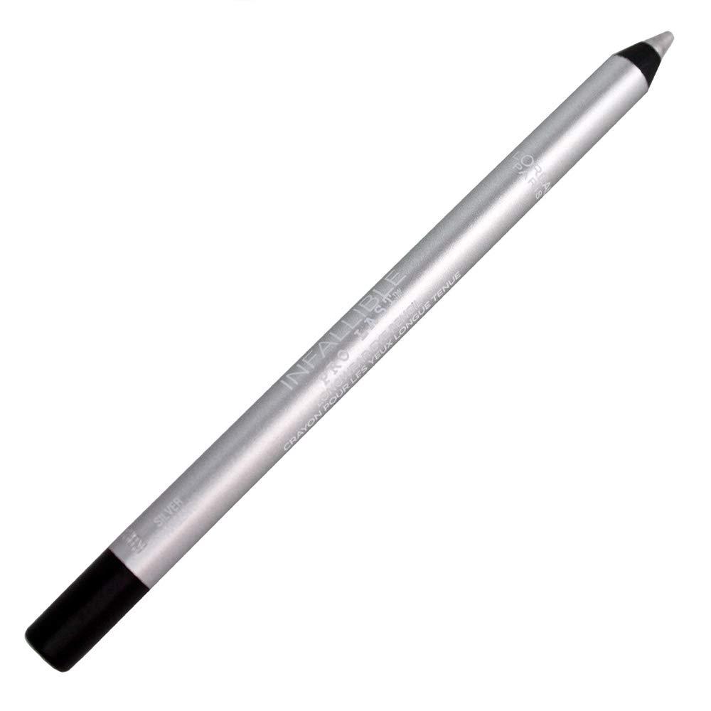LOral Paris L\'Oreal Paris Infallible Pro-Last Waterproof Pencil Eyeliner, 880 Silver, 1.2 g.