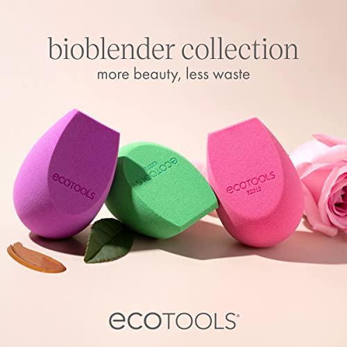 EcoTools EcoTools Green Tea Bioblender, Compostable Makeup Blending Sponge, For Foundation & Base Coverage, Skin-Calming, Natural Infusion, Cruelty Free & Vegan, Packaging May Vary, 1 Count
