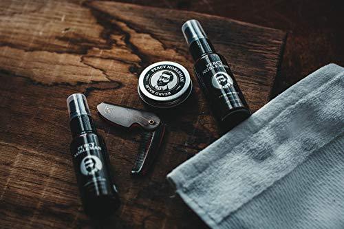 Percy Nobleman Percy Nobleman Beard Grooming Kit. Signature Scented Beard Oil 50ml. Beard Wash 50ml. Beard Balm 20ml. Beard Comb.