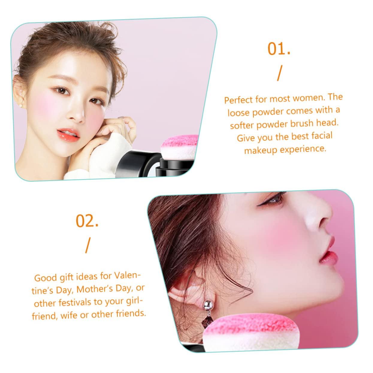 PLAFOPE PLAFOPE 3pcs Oil Control Cushion Blush Creme Blush Blusher Putty Blush Loose Blush Makeup Matte Blush Face Blushes Blush Pink Natural Blush Blusa Powder Blush Mineral Makeup Plastic Rosy