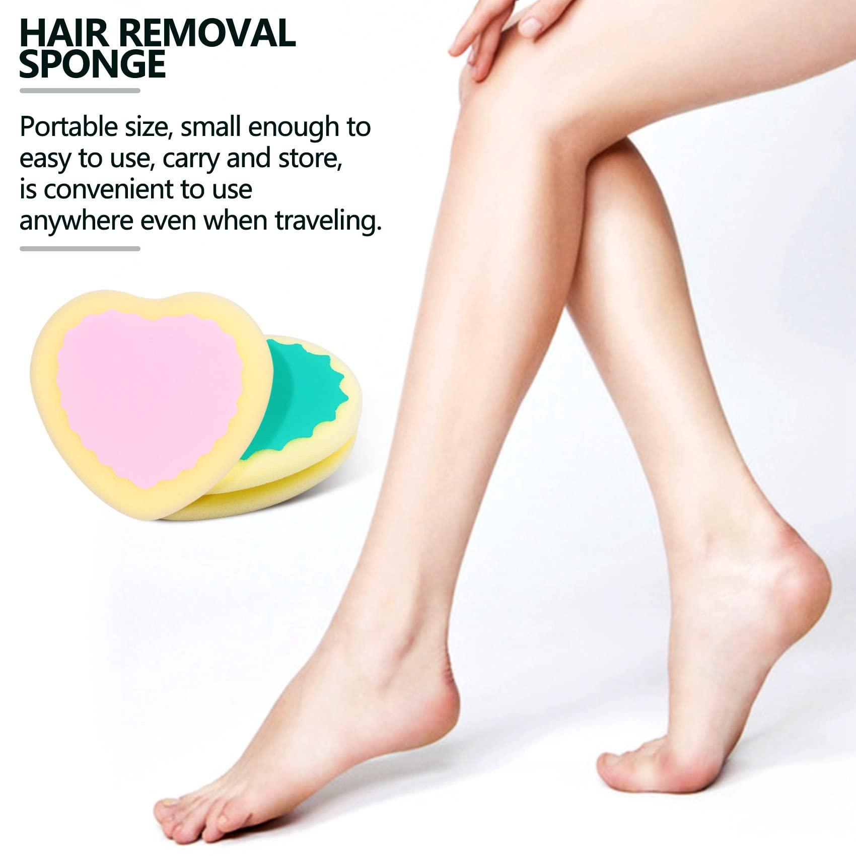 Nuhikap Nuhikap 2X Popular Magic Painless Hair Removal Depilation Sponge Pad for Remove Leg Arm Body Hair Removal Tool Epilator