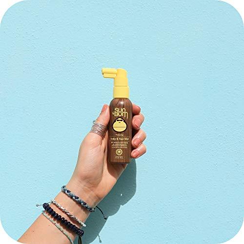 Sun Bum Sun Bum Original SPF 30 Sunscreen Scalp and Hair Mist I Vegan and Hawaii 104 Reef Act Compliant (Octinoxate Oxybenzone Free) I Broad Spectrum UVA/UVB Sunscreen Spray with Vitamin E I 2 OZ