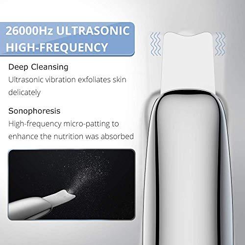 TOUCHBeauty TOUCHBeauty Professional Facial Scrubber Spatula Cordless Blackheads Remover Comedones Extractor Rechargeable Skin Scraper Device -Won Red Dot Winner 2021