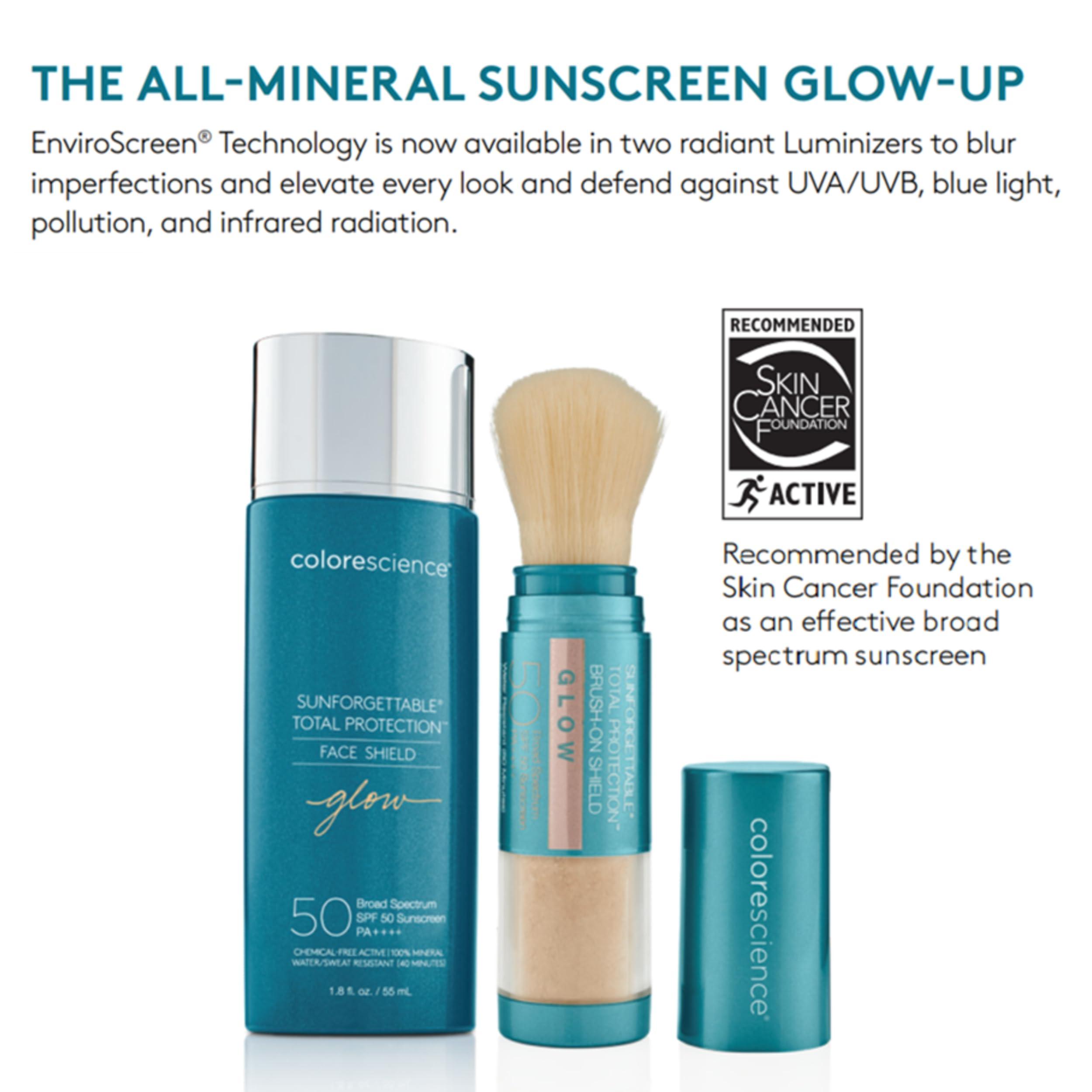 Colorescience Colorescience Sunforgettable Total Protection Face Shield Glow SPF 50, Glow, 1.8 Fl Oz