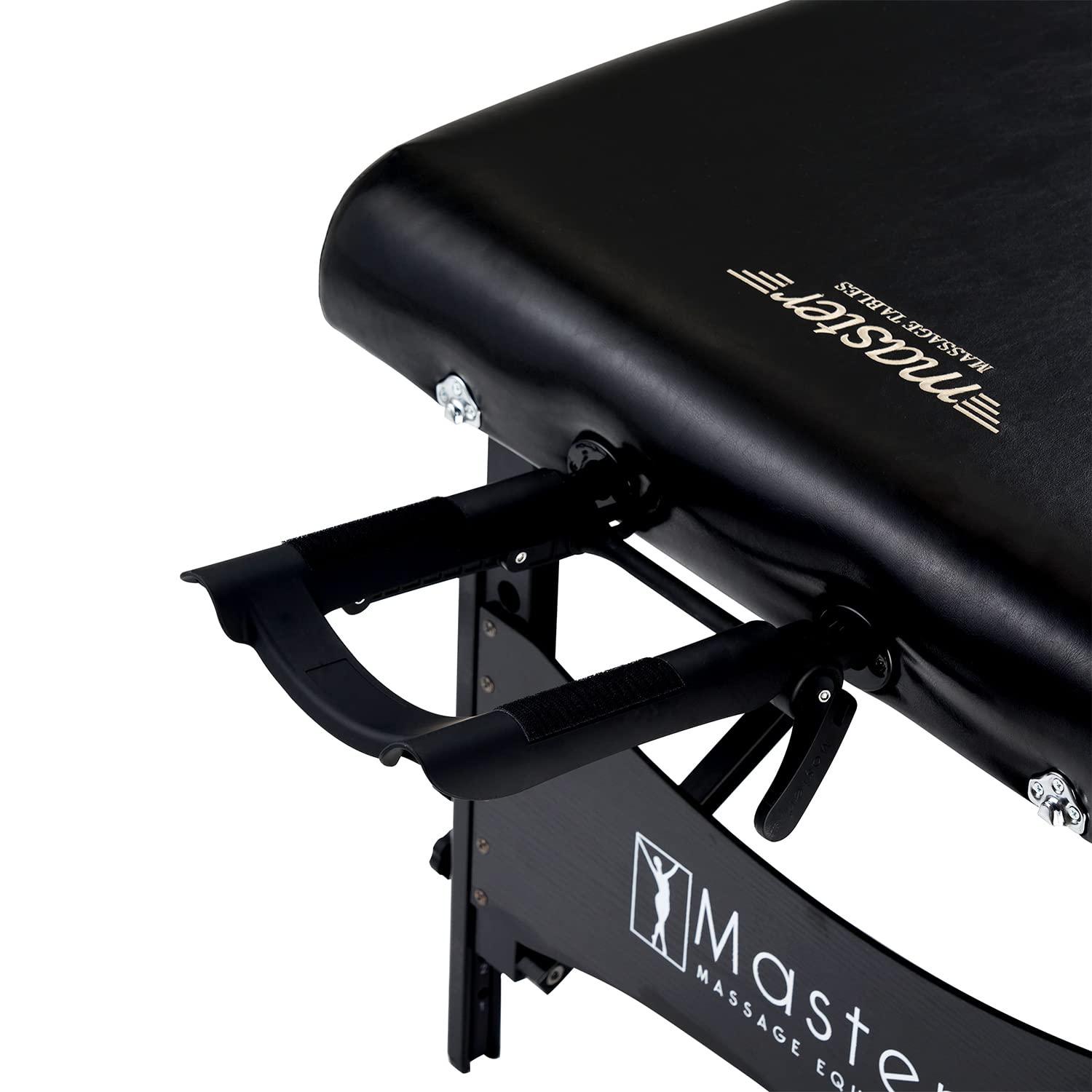 Master Massage Master Massage 30 Galaxy Therma Top Portable Massage Table for Professional& Home Use, Adjustable Height Travel Massage Bed, Salon Beauty Spa Tattoo Lash Bed with Accessories