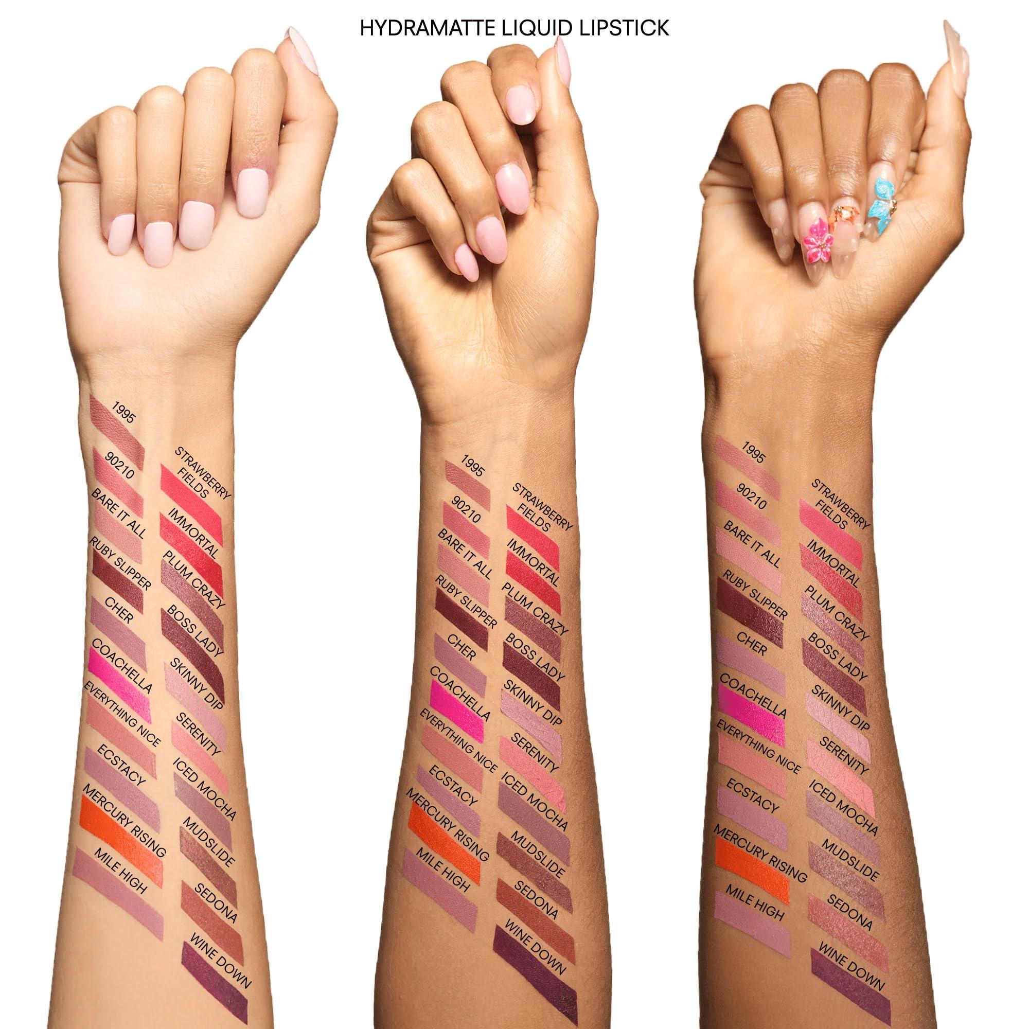 Gerard Cosmetics Gerard Cosmetics HydraMatte Liquid Lipstick 90210, Mauve Lipstick with Matte Finish, Long Lasting and Non Drying, Super Pigmented Fully Opaque Lip Color