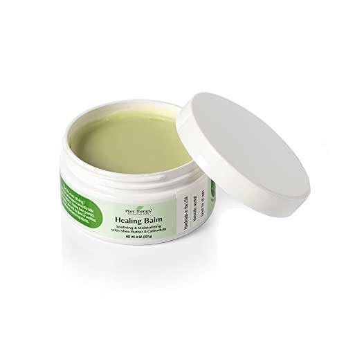Plant Therapy Plant Therapy Healing Balm 8 oz 100% Pure & Natural, Nutrient-Rich Botanical Formula, Soothing Ingredients: Shea Butter, Tamanu Oil, and Calendula Extract