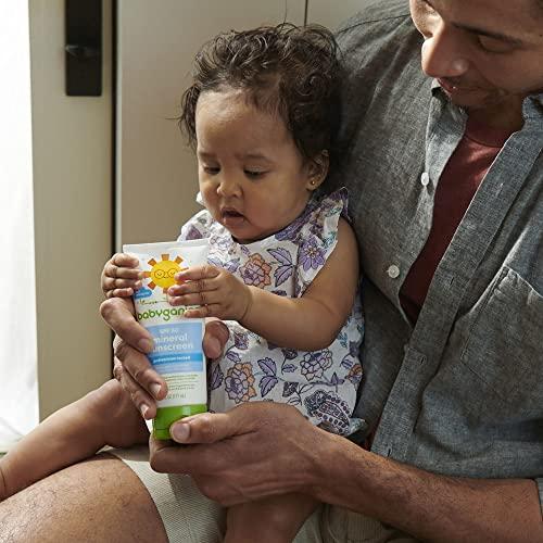 Babyganics Babyganics SPF 50 Baby Mineral Sunscreen Lotion | UVA UVB Protection | Octinoxate & Oxybenzone Free | Water Resistant, Value Size, 8oz