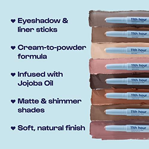 ALLEYOOP ALLEYOOP 11th Hour Cream Eye Shadow Sticks - Gotta Guava (Shimmer) - Award-winning Eyeshadow Stick - Smudge-Proof and Crease Proof for Over 11 Hours - Easy-To-Apply and Compact for Travel, 0.05 Oz