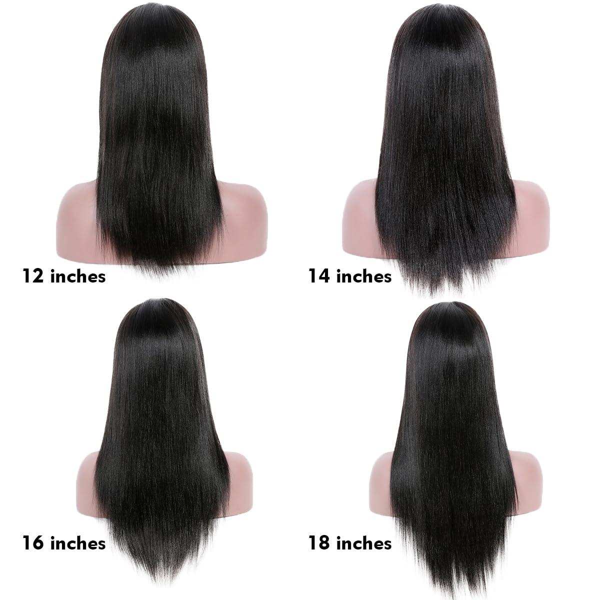 Odir Odir Deep Wave Hair Bundles with 13x4 Frontal Brazilian Human Hair Deep Curly Hair 3 Bundles with Lace Frontal 14 16 18+12 Inch 9A Unprocessed Virgin Hair Natural Color