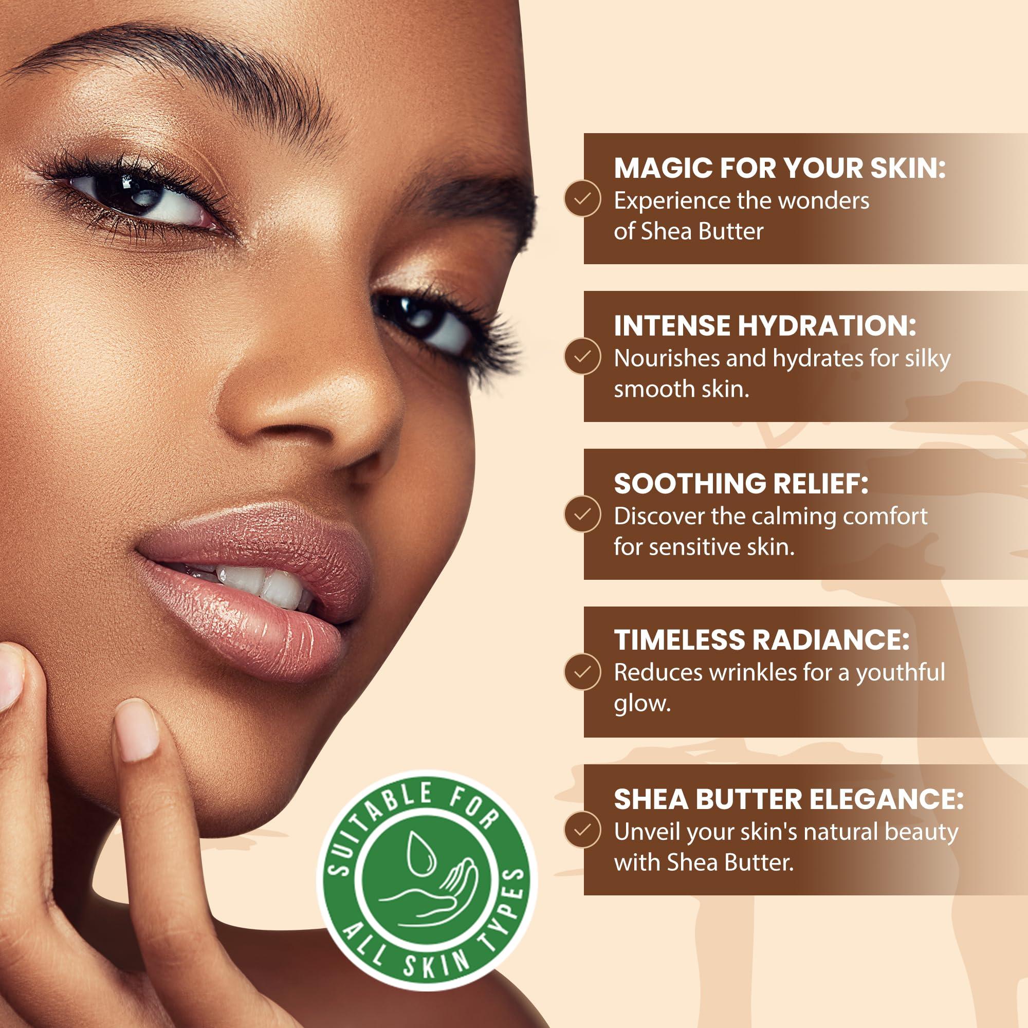 Plant Guru Raw African Shea Butter 3 lbs. Bulk 100% Pure Natural Unrefined YELLOW Grade A - Ideal Moisturizer For Dry Skin, Body, Face And Hair Growth. Great For DIY Soap and Lip balm Making.