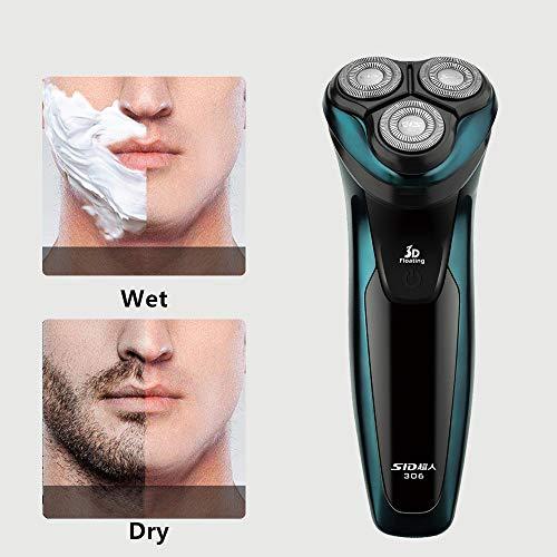 SID SID Electric Razor for Men with Pop-Up Trimmer ?USB Quick Rechargeable IPX7 Waterproof Shavers for Men