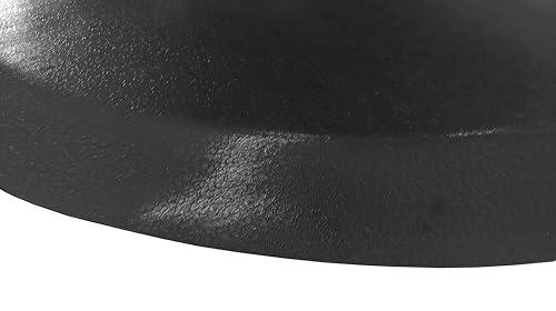 Rhino Mats Rhino Mats-Rhino Hide Salon Mat 3\' x 4\' in Semi-Circle and Rectangle, 1/2\'\' and 7/8\'\' Thick (Black 1/2\'\' Thick, Semi Circle)