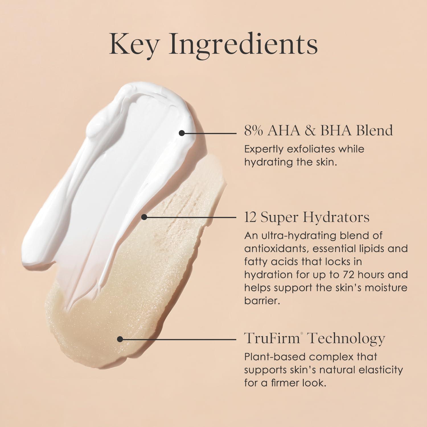 Crepe Erase Crepe Erase 2-Step Advanced Body Care Treatment, Anti-Aging Skin Care for Body & Neck, Firming Moisturizer Cream + Body Exfoliating Pre-Treatment to Support Wrinkle, Crepe Skin & Collagen, Citrus