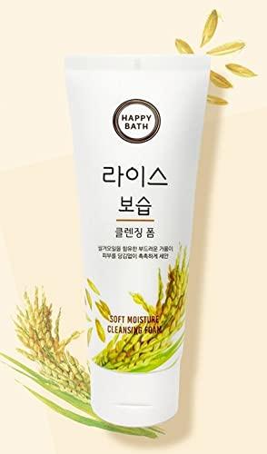 Vta Happy Bath Rice Moisturizing Cleansing Foam 200g / 6.8 fl oz *3pcs Set