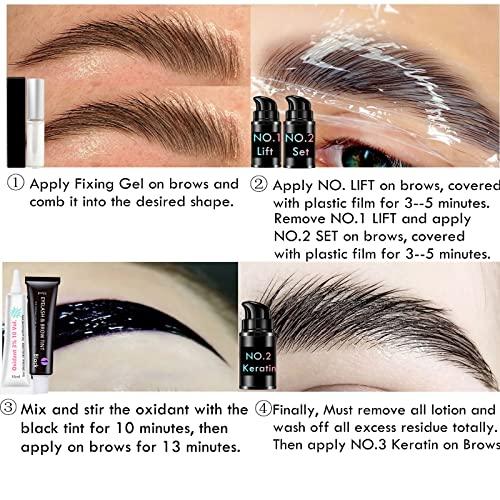Libeauty Lash Lift And T-int Kit At Home Lash Lift With T i n t Black, Eyelash Lifting And D-y-e 10ml Airless Pump Lifts Lash up 6 Weeks KERATIN Lifting Create Voluminous Eye Look Rapidly