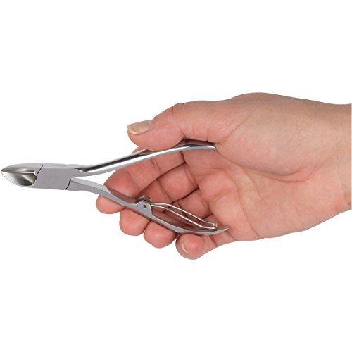 Fox Medical Equipment Fox Medical Equipment Toenail Clippers - Professional Nail Clippers for Thick and Ingrown Nails - Precision Toenail Clipper - Best Nippers for Thick Toenails - Stainless Steel Soft Grip Nail Clipper