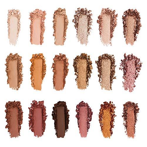 LORAC LORAC PRO Matte & Shimmer Eyeshadow Palette, Soleil | Glitter | Mirror Compact | Cruelty Free, Gluten Free, Vegan