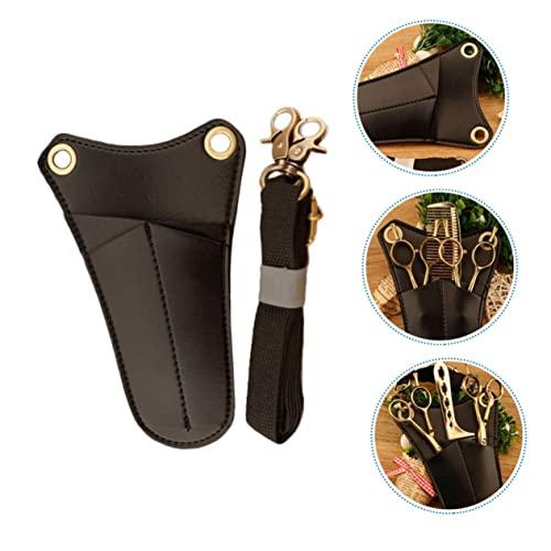 Mikinona Mikinona 3pcs hairdressing scissors bag hair salon tool pouch hair stylist bag container barber scissors pouch hairdressing tool pouch tool bags Hairdressing Tool Bag suite oxford hair care