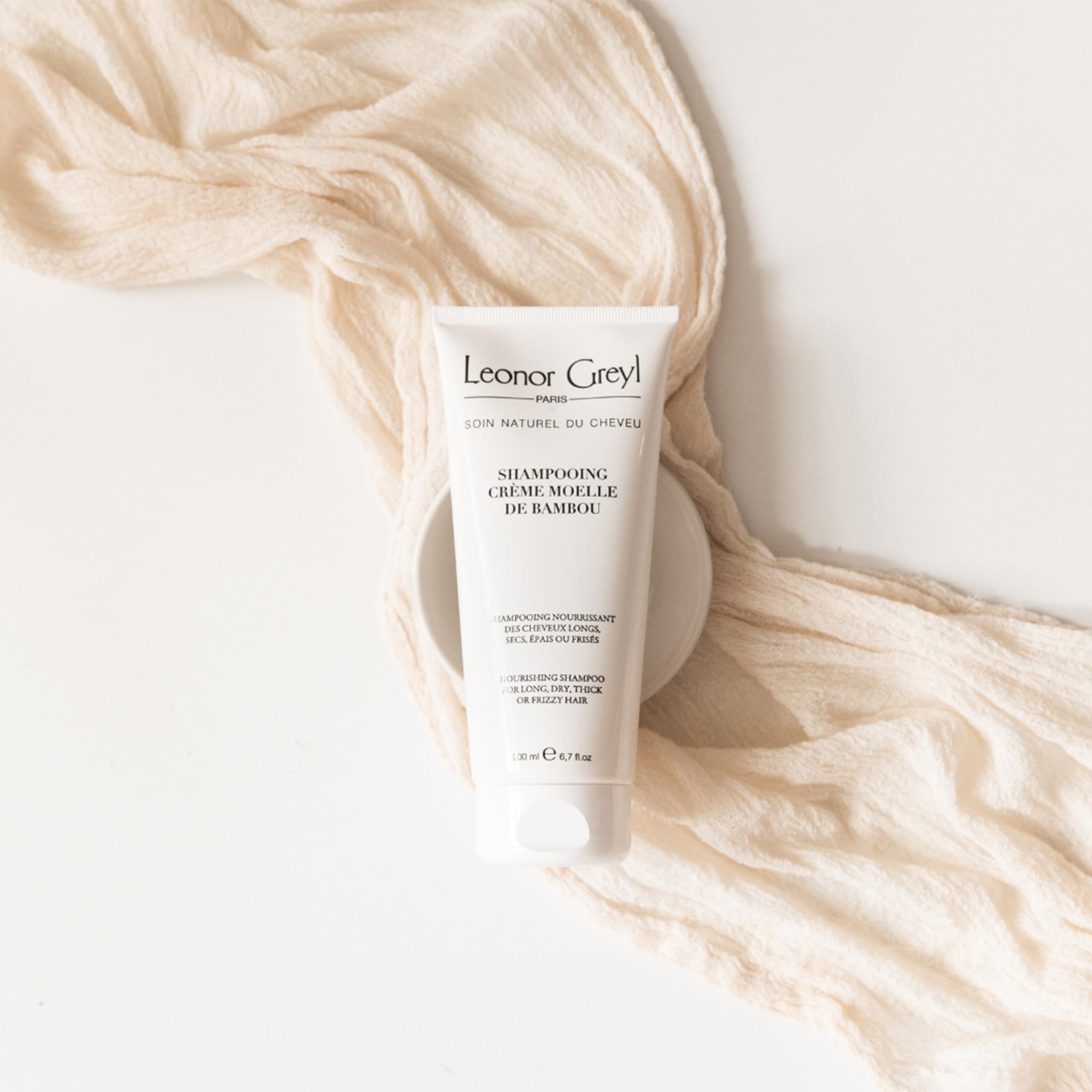 Leonor Greyl Leonor Greyl Bamboo Extract Cream Shampoo Paris - Shampooing Creme Moelle de Bambou - Hydrating Shampoo For Long, Dry, Or Frizzy Hair - Natural Anti-Frizz Shampoo (6.7 Fl Oz)