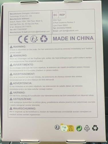 Fshine Fshine Platinum Blonde Weft Hair Extensions Sew in Human Hair 20 Inch 100 Gram Blonde Sew in Hair Extension Double Weft Straight Real Human Hair Bundle for Women