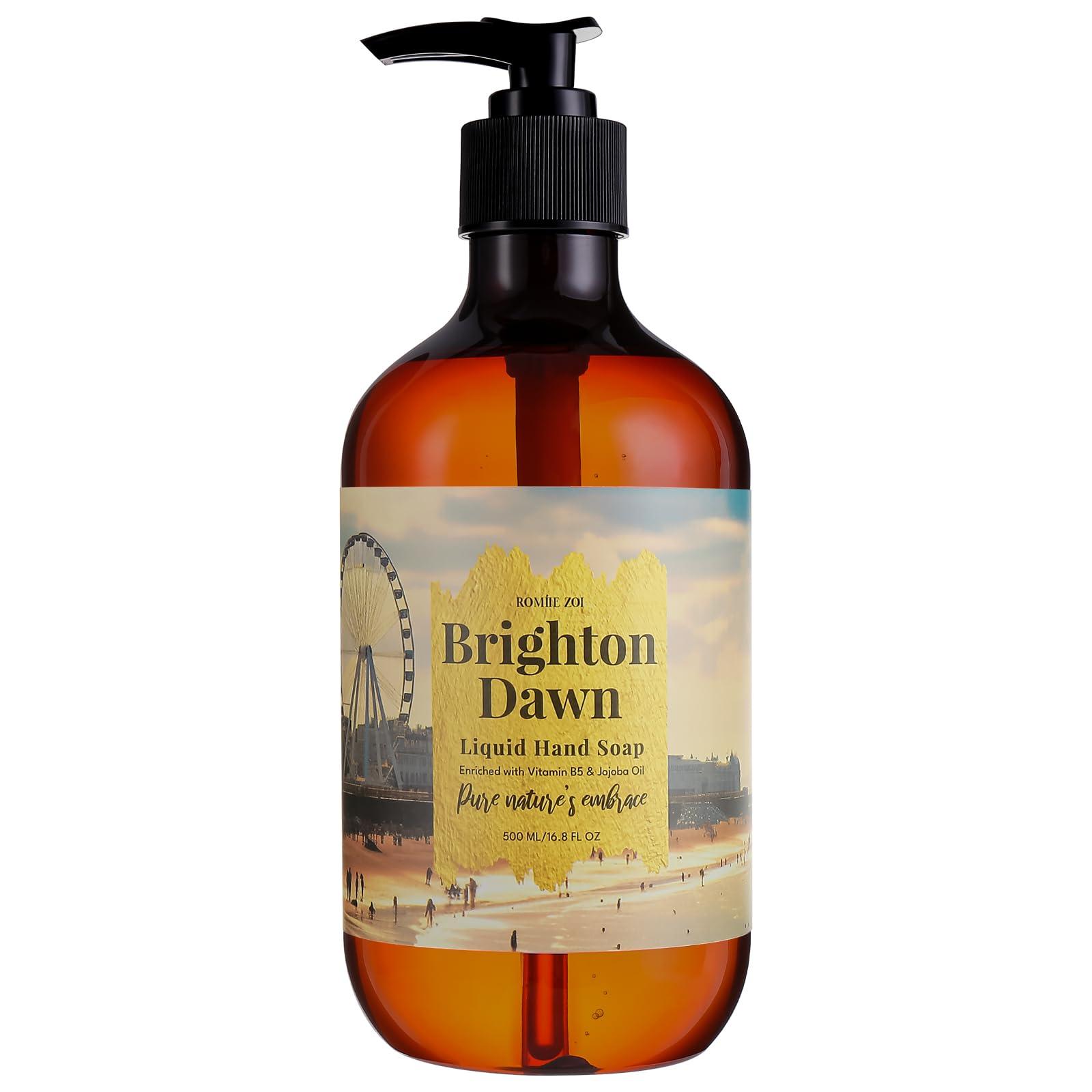 ROMIIE ZOI ROMIIE ZOI Brighton Beach Brighton Dawn Liquid Hand Soap - Marine Mirage Scent, 500ml (16.8 fl oz)