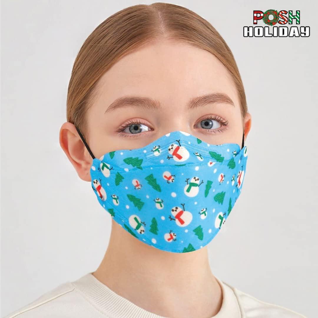 Posh KF94 Mask Posh KF94 Mask [Pack of 10 Holiday Special - Adult (H05) (MADE IN KOREA)