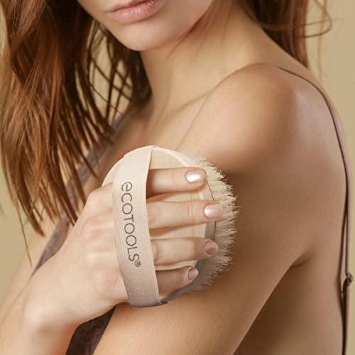 EcoTools EcoTools Dry Body Brush, for Post Shower & Bath Skincare Routine, Removes Dirt & Promotes Blood Circulation, Helps Reduce Appearance of Cellulite, Eco-Friendly, Vegan & Cruelty-Free, 1 Count