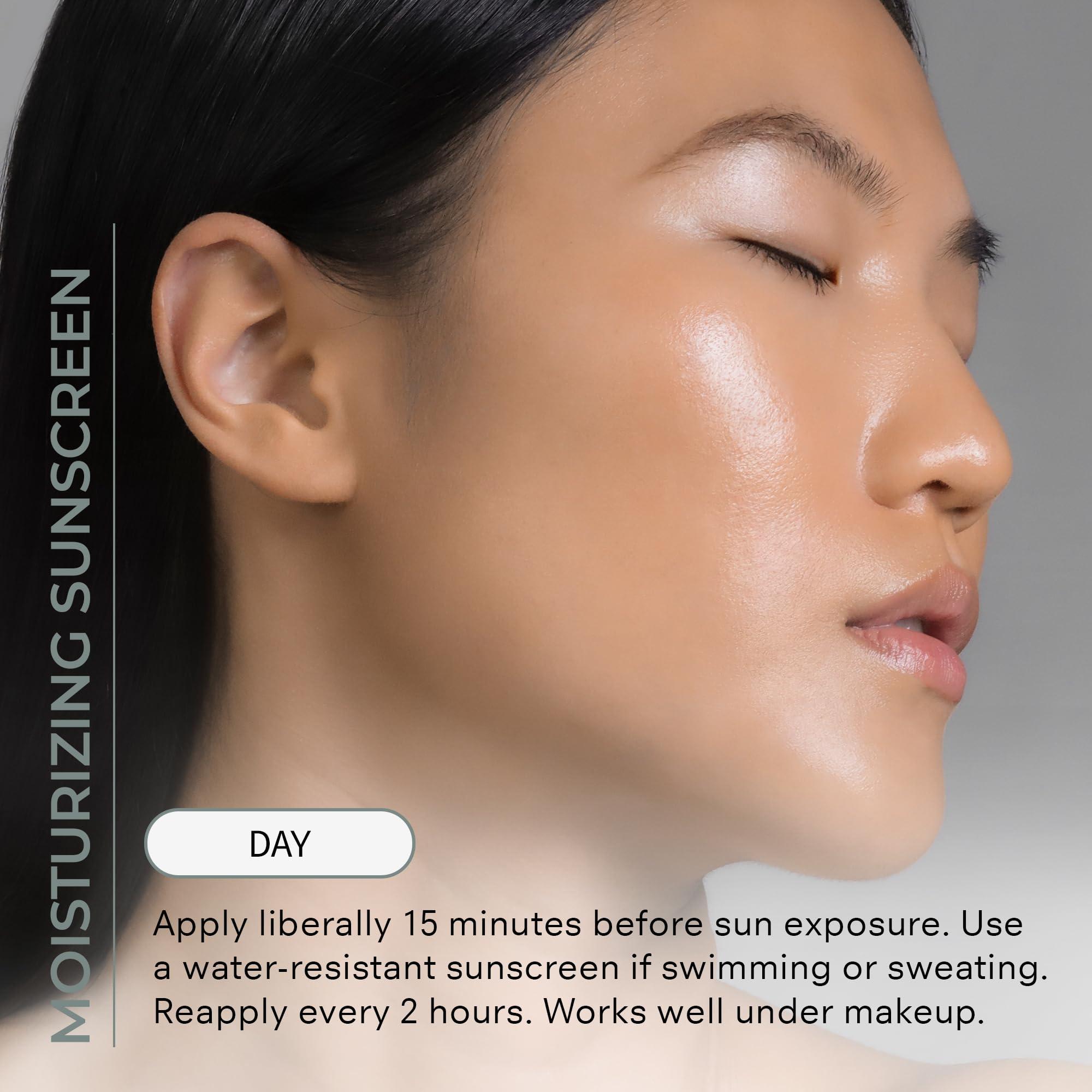 COSMEDIX COSMEDIX Hydrate Plus Sunscreen with Broad Spectrum SPF 17 - Moisturizing Face & Body Sun Screen for Travel & Daily Skin Care - Sunblock for Skin Elasticity, Dewy & Radiant Glow, No White Cast