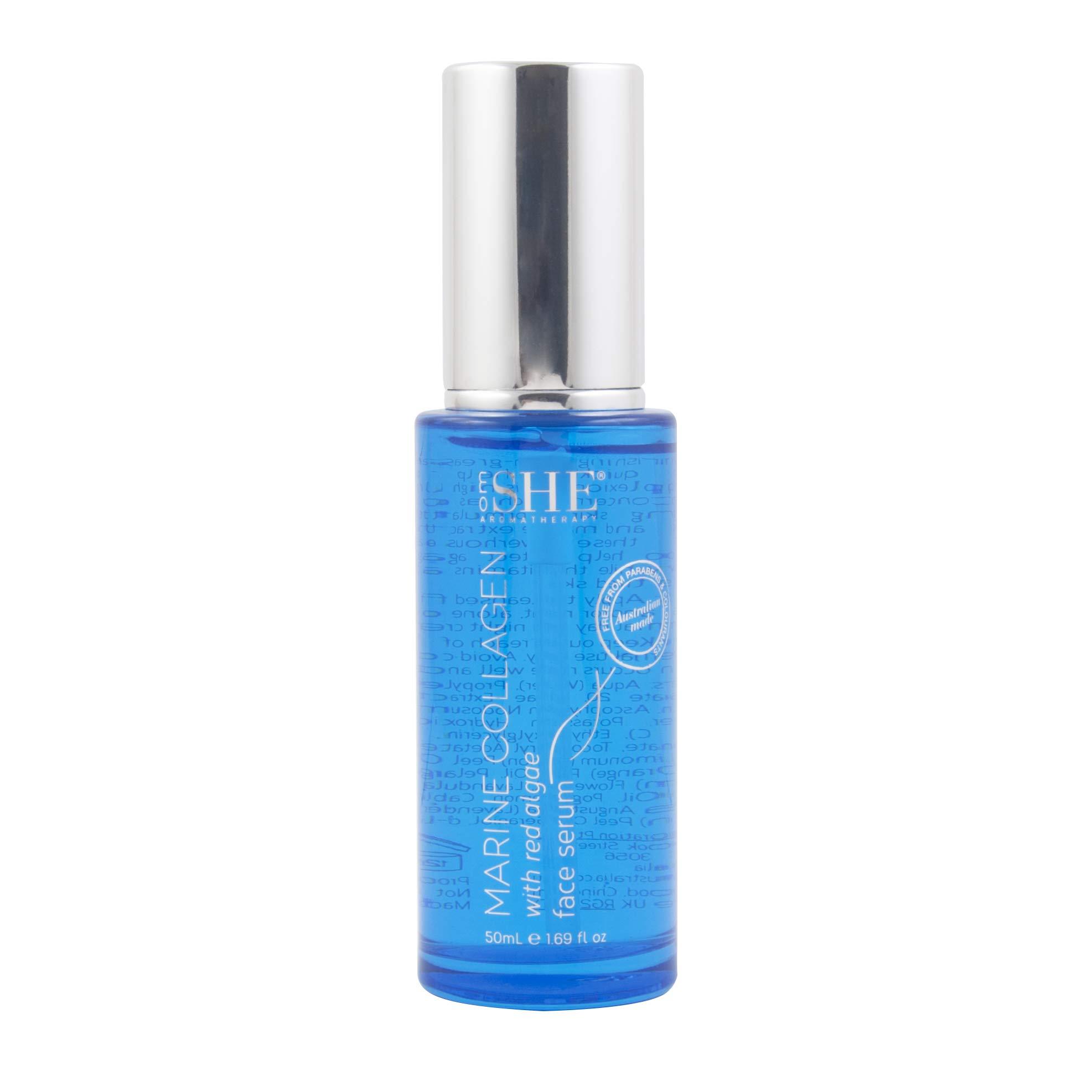 Om She Om SHE Aromatherapy Marine Collagen with Red Algae Face Serum
