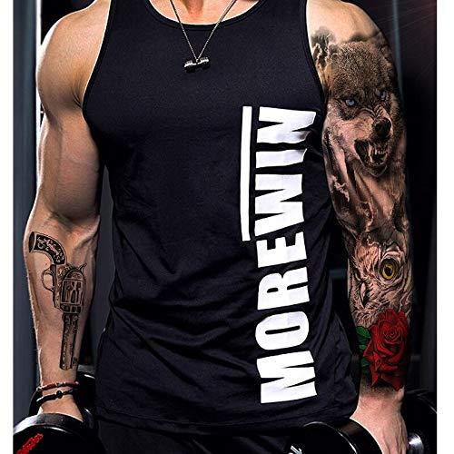 aloyrHe Full Arm Temporary Tattoo,Virgin Mary Jesus Waterproof Temporary Tattoo Stickers for Men Women Adults Kids,Dark Mark Pigeon Pray