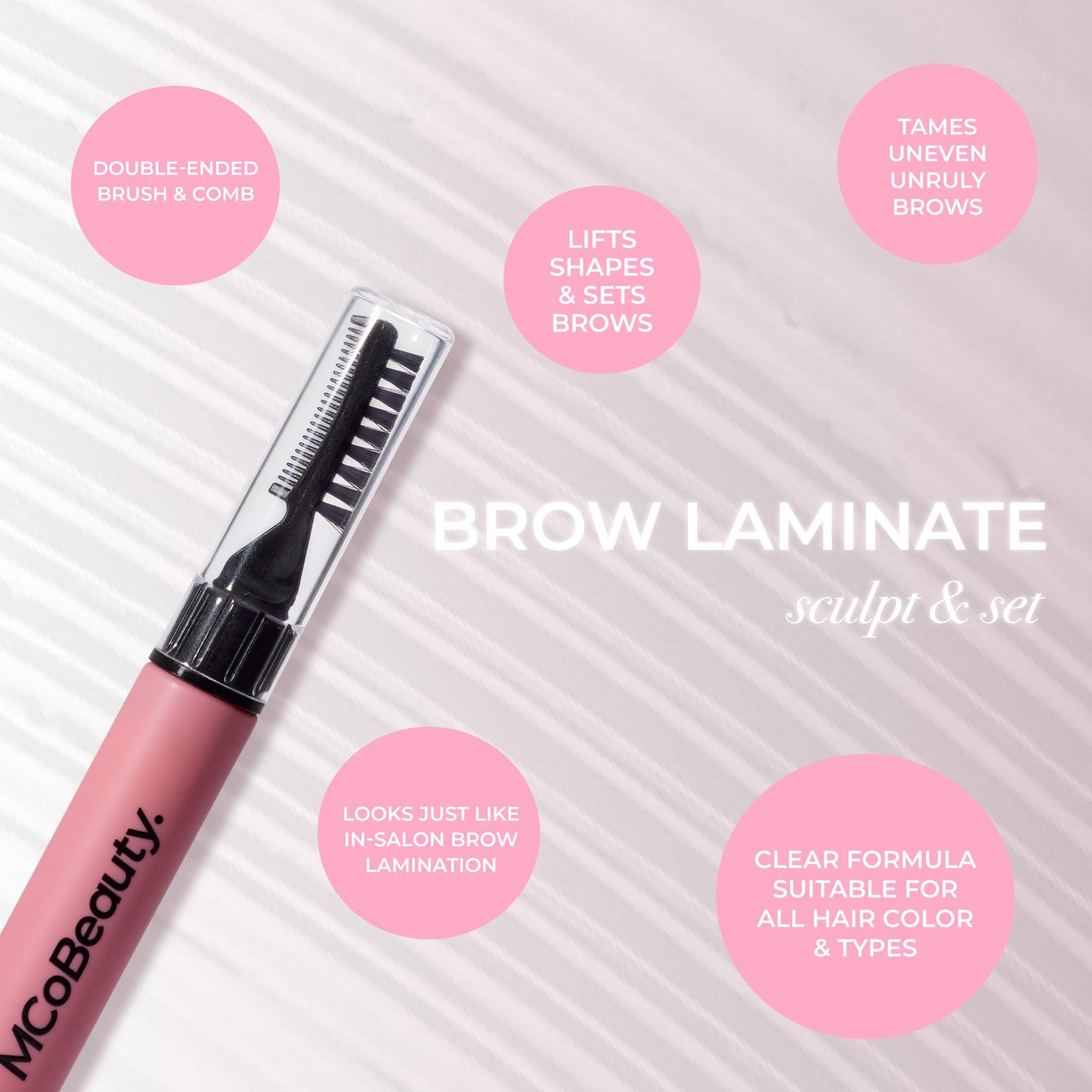 MCoBeauty MCoBeauty Brow Laminate, Sculpt & Set for Perfectly Defined Brows, Vegan, Cruelty Free Cosmetics