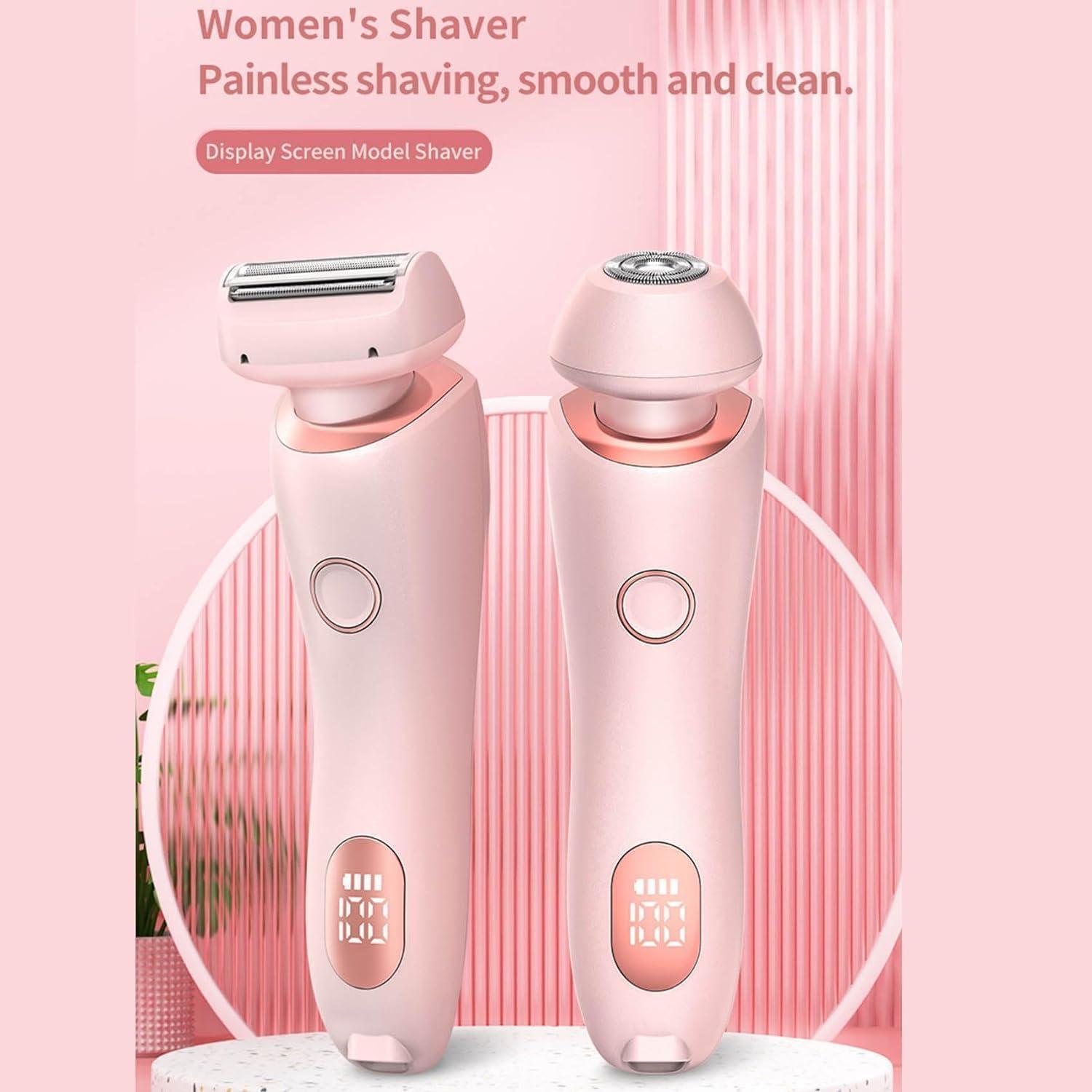 AUWIRUG Skineo Shaver Pro, Skineo Shaver Pro Women, Dusk Razor for Women, Beauty Bloom Electric Razor, The Glide Pro 3.0 Razor, Silk Glide Pro Shaver, Wet & Dry Bikini Trimmer for Women (Pink)