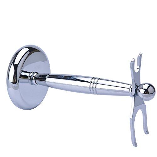 CSB CSB Deluxe Chrome Razor and Brush Stand - The Best Safety Razor Stand. This Will Prolong The Life Of Your Shaving Brush
