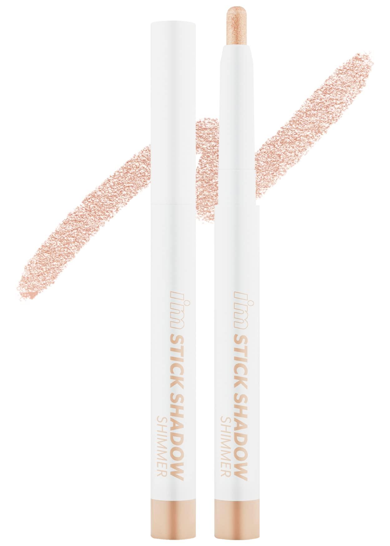 I\'M MEME I\'M MEME Eyeshadow Stick - I\'m Stick Shadow Shimmer 001 Sugar Bling, 0.03 Oz + MEME Compact - Tone-up Pact, 0.35 Oz Bundle