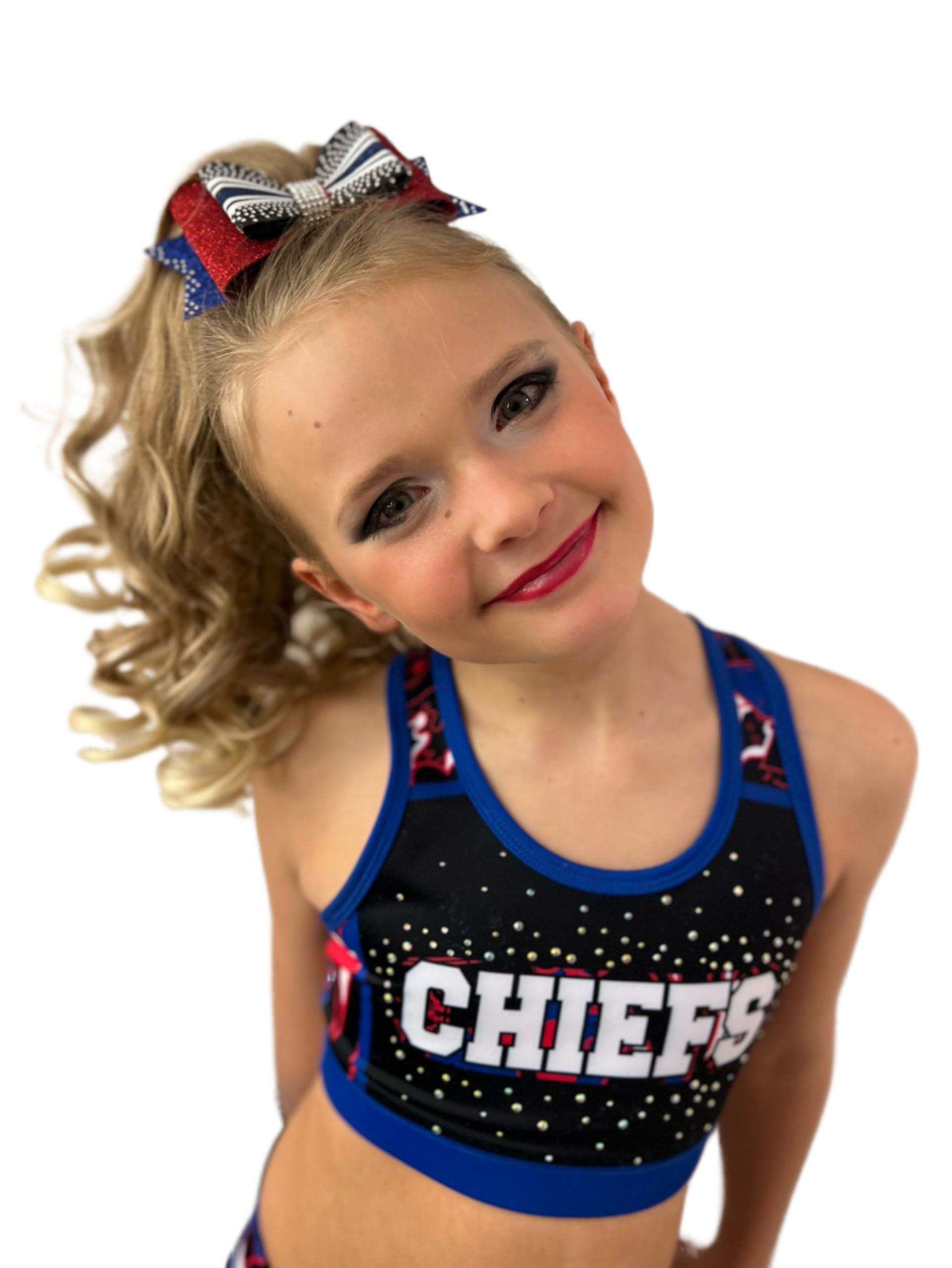 Girly Curls Girly Curls Curly Cheerleader Hairpiece for Cheer and Dance… (Cutie)