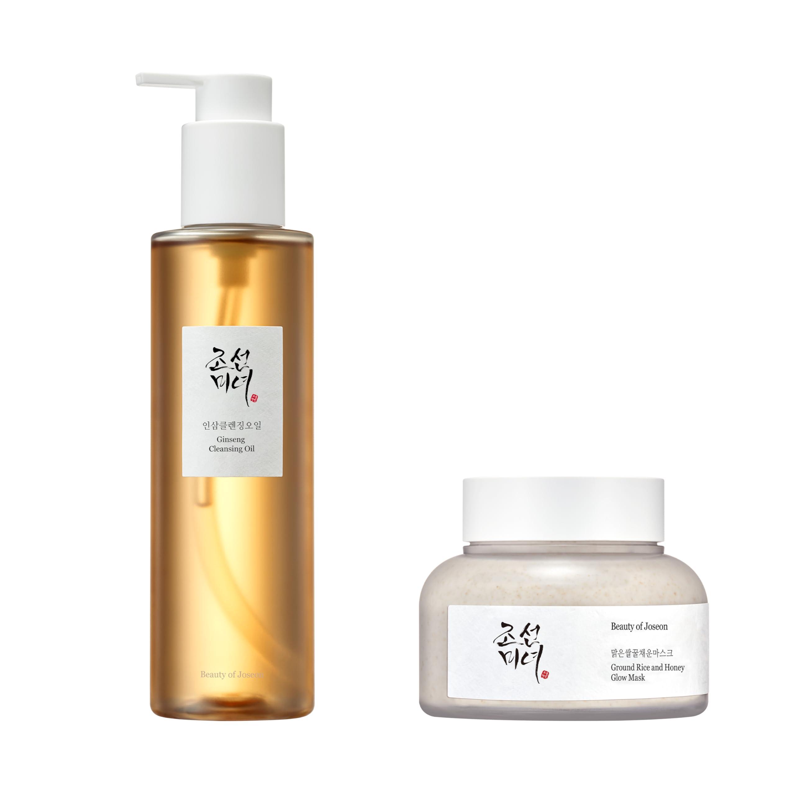 Beauty of Joseon Beauty of Joseon Ginseng Cleansing Oil and Rice and Honey Mask Makeup Remover Wash Off Pack Set
