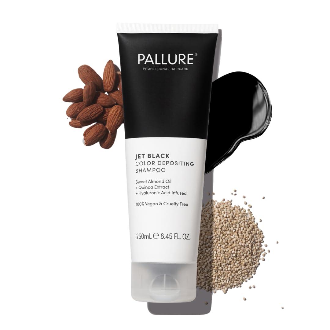Pallure Pallure Jet Black Color Depositing Shampoo, 250 ml