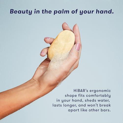 HIBAR HIBAR Volumize Shampoo Bar 2-Pack, Specifically Formulated for Fine, Thin or Lifeless Hair, Made with Rice Water, 100% Vegan, Salon-Quality, TSA-Approved & Travel Friendly