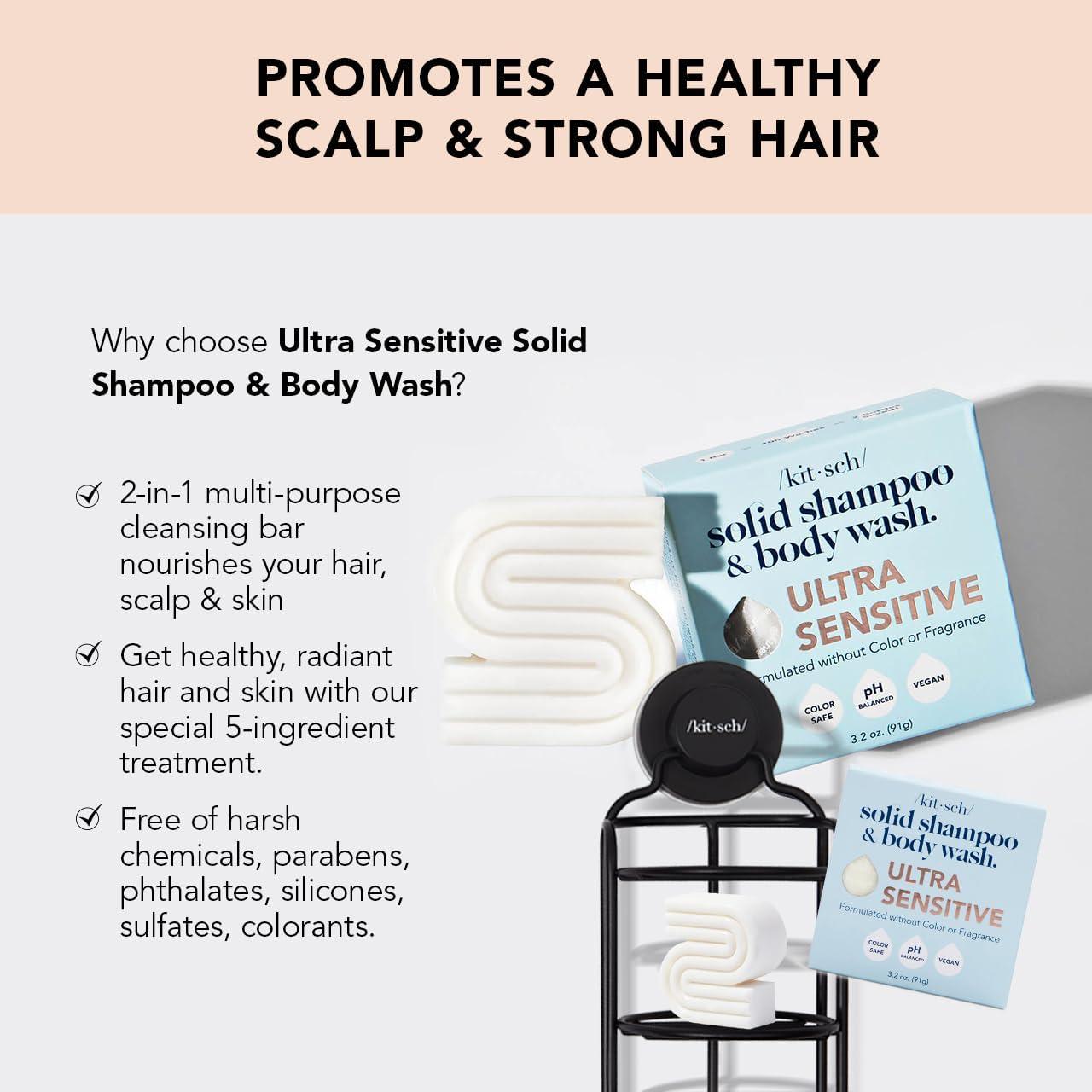 Kitsch Kitsch 2-in-1 Ultra Sensitive Combo and Shower Filter (Chrome) Bundle with Discount