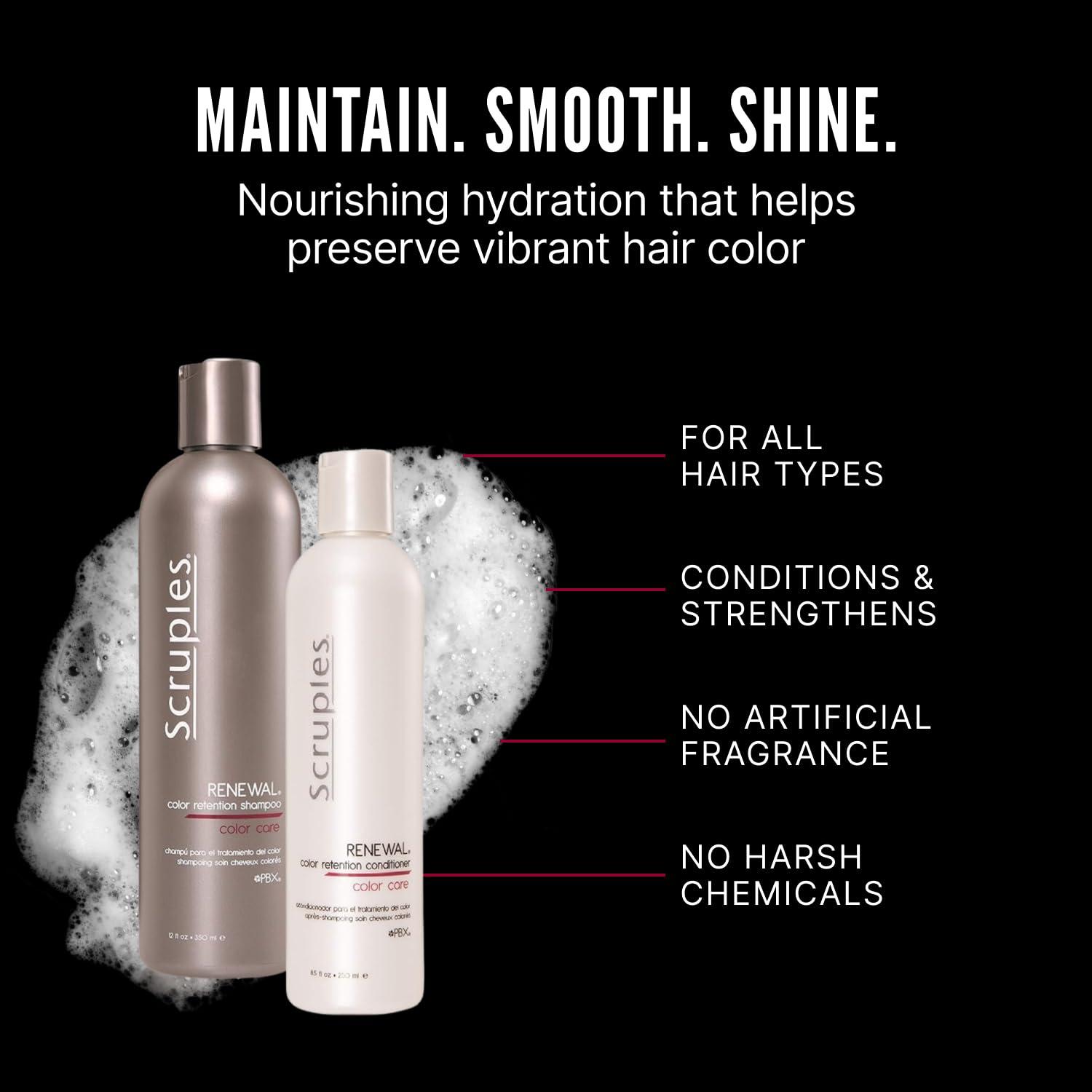 Scruples Scruples Renewal Shampoo 12oz & Conditioner 8.5oz