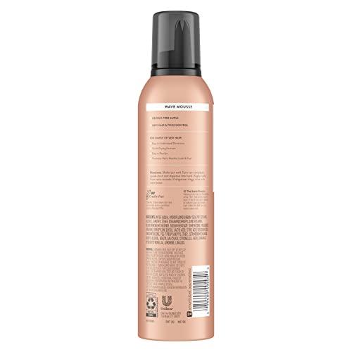 Suave Suave Simply Styled Lightweight Hair Mousse, Wave Mousse Locks in Moisture for Crunch Free Curls 7 oz